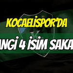 Kocaelispor'da Maç Öncesi Şok! Hangi 4 İsim Sakat?