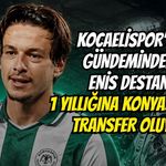 Kocaelispor’un Gündemindeki Enis Destan 1 Yıllığına Konyaspor’a Transfer Oluyor