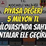 Piyasa Değeri 5 Milyon TL: Dilovası’nda Sahte Çantalar Ele Geçirildi