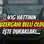 Karamürsel-Gölcük-İzmit Hattı 41G'nin Durakları Belli Oldu