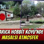 Darıca Hobbit Köyü’nde masalsı atmosfer: Yeşil dokusuyla dikkat çekiyor