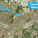 Adliye-Çayırova-Birlik OSB Metrosunun Durakları Belli Oldu