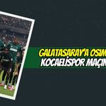 Galatasaray'a Osımhen Şoku Kocaelispor Maçında Yok