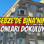 Gebze'de Binanın Kolonları Dökülüyor