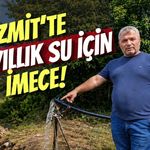 İzmit Çubuklu Osmaniye Mahallesi'nde 150 Yıllık Su İçin İmece