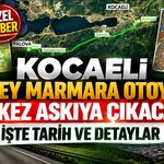 Kocaeli Güney Marmara Otoyolu 2. Kez Askıya Çıkacak: İşte Tarih ve Detaylar