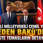 Kocaeli Milletvekili Cemil Yaman Neden Bakü’de? İşte Temasların Detayı