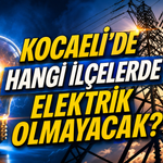 Kocaeli'de Elektrik Kesintisi Alarmı! 6 Eylül 2026