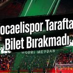 Kocaelispor Taraftarı Bilet Bırakmadı