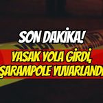 Körfez'de Yasağı Dinlemedi, Kamyon Şarampole Yuvarlandı