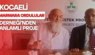 Kocaeli Marmara Ordulular Derneği’nden Anlamlı Proje