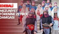 Edebali Ortaokulu’nda Duygusal Mezuniyet Töreni: Öğrenciler Zeybek Gösterisiyle Alkış Aldı
