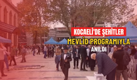 Kocaeli'de Şehitler Mevlid Programıyla Anıldı