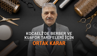 Kocaeli’de Berber ve Kuaför Tarifeleri İçin Ortak Karar