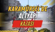 Karamürsel’de Altyapı Kazası: Fiber Çalışması Sırasında Ana Boru Patladı