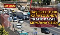 Başiskele D-130’da Korkutan Kaza: Tır ile Otomobil Çarpıştı, Trafik Yoğunluğu Oluştu