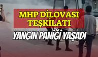 MHP Dilovası Teşkilatını Taşıyan Otobüste Yangın Paneli! Yolcular Son Anda Tahliye Edildi