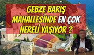 Gebze Barış Mahallesi’nde Kültürel Mozaik: Doğu Anadolu ve Karadeniz’den Yoğun Yerleşim