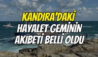 Kandıra'daki hayalet geminin akıbeti belli oldu