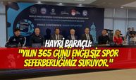 Dr. Hayri Baraçlı: "2026 Para Yüzme Şampiyonası, 2028 Los Angeles Olimpiyatları’na Hazırlık Olacak"