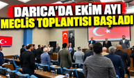 Darıca’da ekim ayı meclis toplantısı başladı