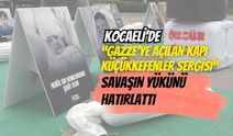 Kocaeli’de “Gazze’ye Açılan Kapı Küçükkefenler Sergisi”: Sessiz Çığlıklar