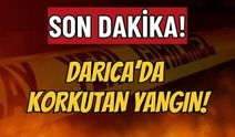 Darıca Sancaktepe’den Görülen Korkutan Yangın! Peş Peşe Patlama Sesleri Bölgeyi Ayağa Kaldırdı