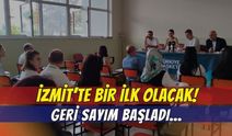 İzmit'te Türkiye'de Bir İlk Olacak: Geri Sayım Başladı!