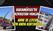 Karamürsel’de 6 Katlı Apartmanda Yangın Dehşeti: Anne ve Çocuk Son Anda Kurtarıldı!