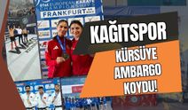 Kocaeli Kağıtspor Durdurulamıyor! Dünyayı Sallayan Mavi-Beyazlılar Kürsüye Ambargo Koydu