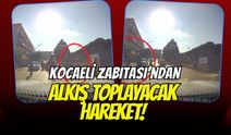 Kocaeli Büyükşehir Zabıtasından Alkış Toplayan Hareket: Araç Kamerası Saniye Saniye Kaydetti!