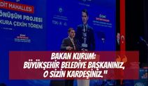 Bakan Murat Kurum Cedit Kürsüsünden Seslendi: "Büyükşehir Belediye Başkanınız O Sizin Kardeşiniz!"