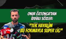 "Kocaelispor’un Öz Evladı Onur Öztonga: 'Tek Hayalim Bu Formayla Süper Lig!'"
