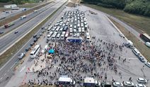 AK Parti'nin 25. Yılı İçin Dev Konvoy Kocaeli'de Buluştu!