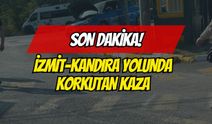 İzmit-Kandıra Yolunda Kaza!