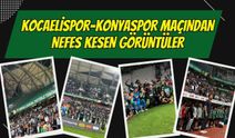Kocaelispor-Konyaspor Maçından Görüntüler...
