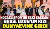 Kocaelispor’un eski başkanı Nebil Uzun’un kızı Ezgi dünyaevine girdi