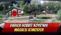 Darıca Hobbit Köyü’nde masalsı atmosfer: Yeşil dokusuyla dikkat çekiyor