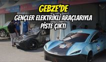 Gebze'de Gençler Elektrikli araçlarıyla Piste Çıktı