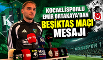 Kocaelisporlu Emir Ortakaya’dan Beşiktaş maçı mesajı