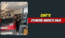 İzmit'te Otomobil Markete Daldı