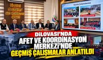Dilovası’nda Afet ve Koordinasyon Merkezi’nde Geçmiş Çalışmalar Anlatıldı
