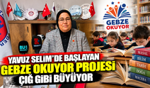 Yavuz Selim’de başlayan Gebze Okuyor Projesi çığ gibi büyüyor