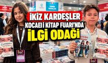 İkiz Kardeşler Kocaeli Kitap Fuarı’nda İlgi Odağı