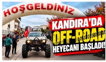 Kandıra'da off-road heyecanı başladı! Extreme Kupası için ilk start verildi