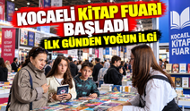 Kocaeli Kitap Fuarı başladı: İlk günden yoğun ilgi