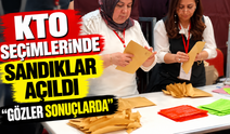 KTO Seçimlerinde Sandıklar Açıldı: Gözler Sonuçlarda