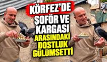 Körfez'de Şoför Ve Kargası Arasındaki Dostluk Gülümsetti