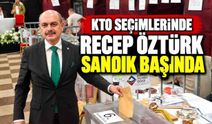 KTO Seçimlerinde Recep Öztürk Sandık Başında