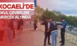 Kocaeli'de okul çevreleri emniyetin sıkı denetiminde